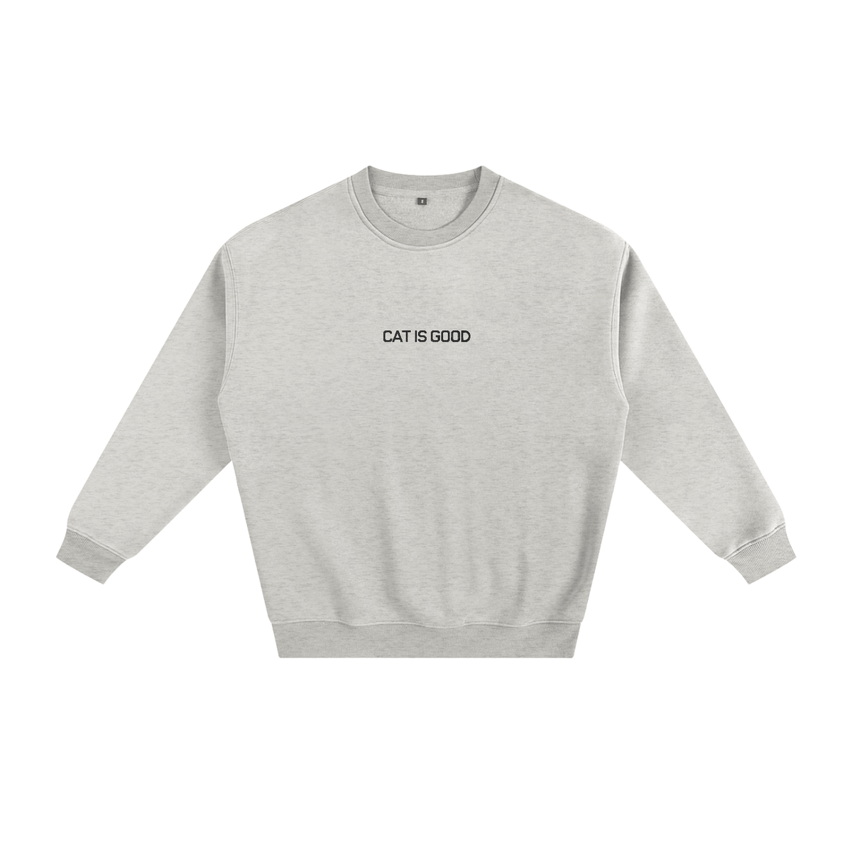Cat Is Good Unisex Fleeced Sweatshirt