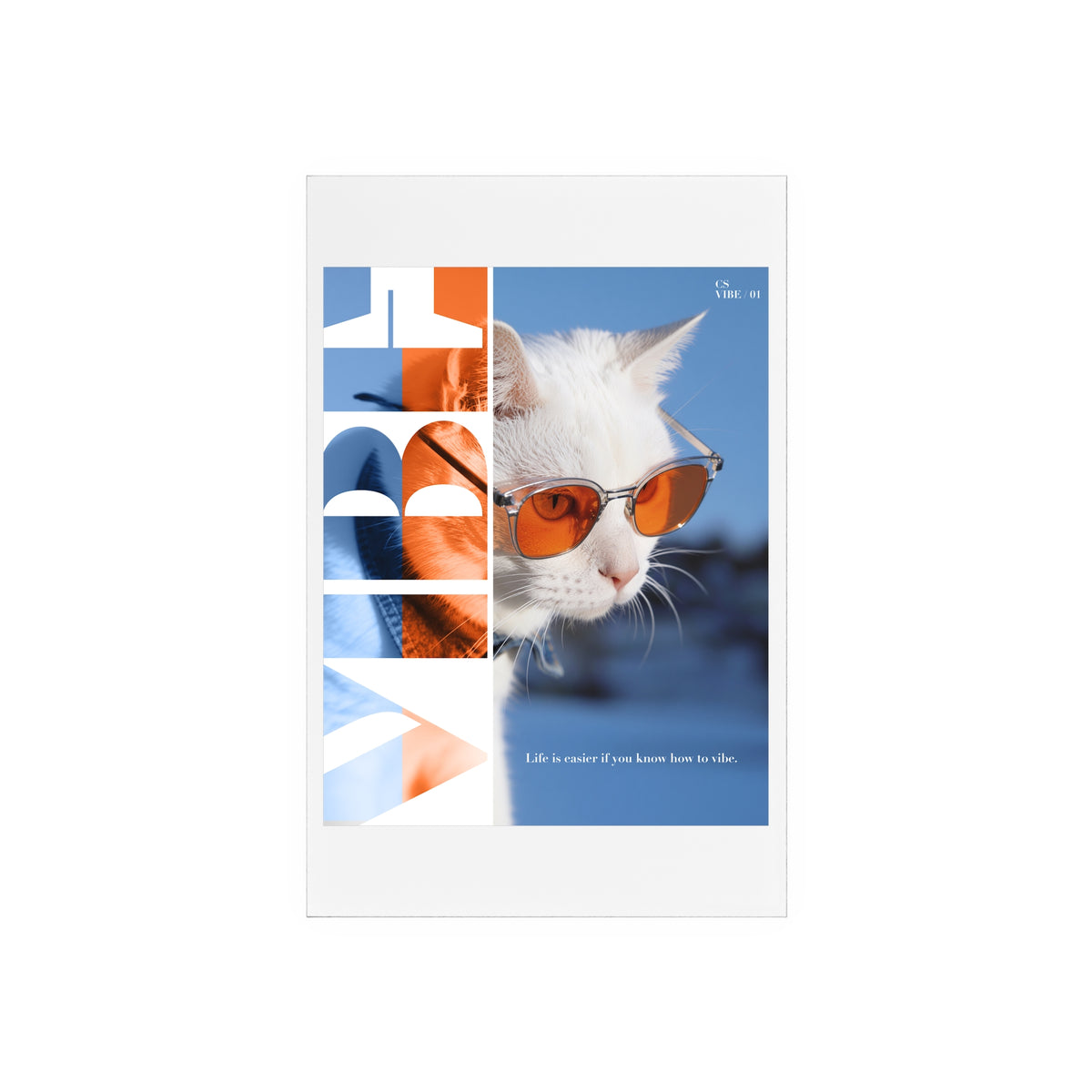 Editorial Cat Art Collection — VIBE | 01