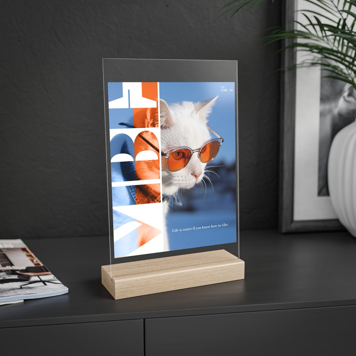 Editorial Cat Art Collection — VIBE | 01