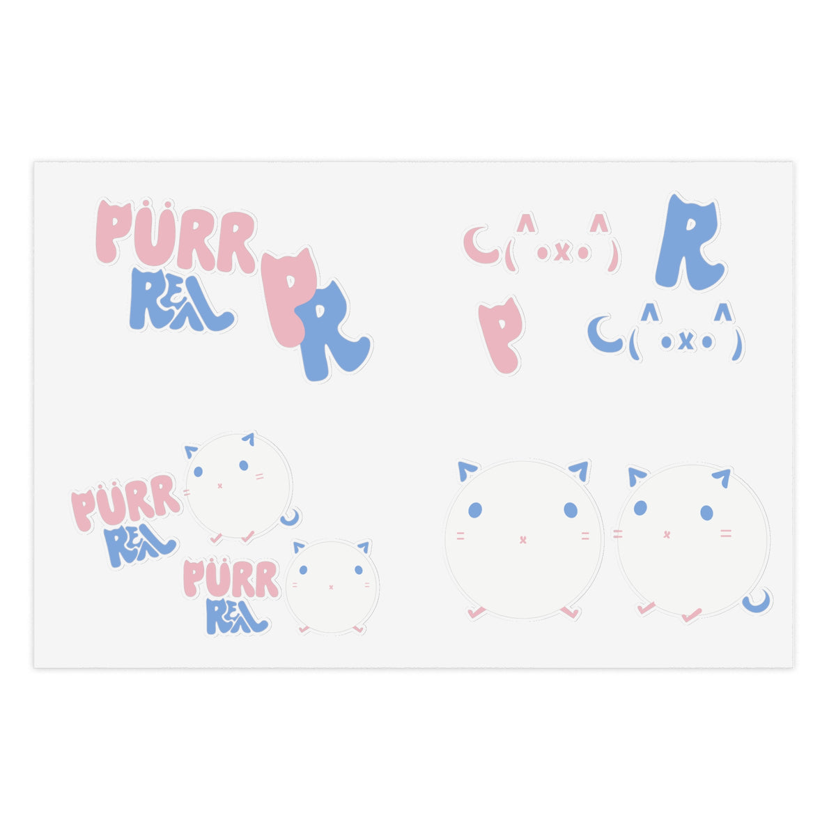 Sticker — Purr Real Cat Sticker Sheets