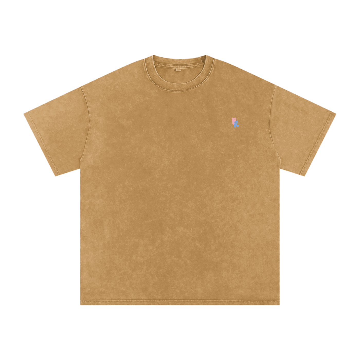Purr Real Snow Washed Oversized T-Shirt