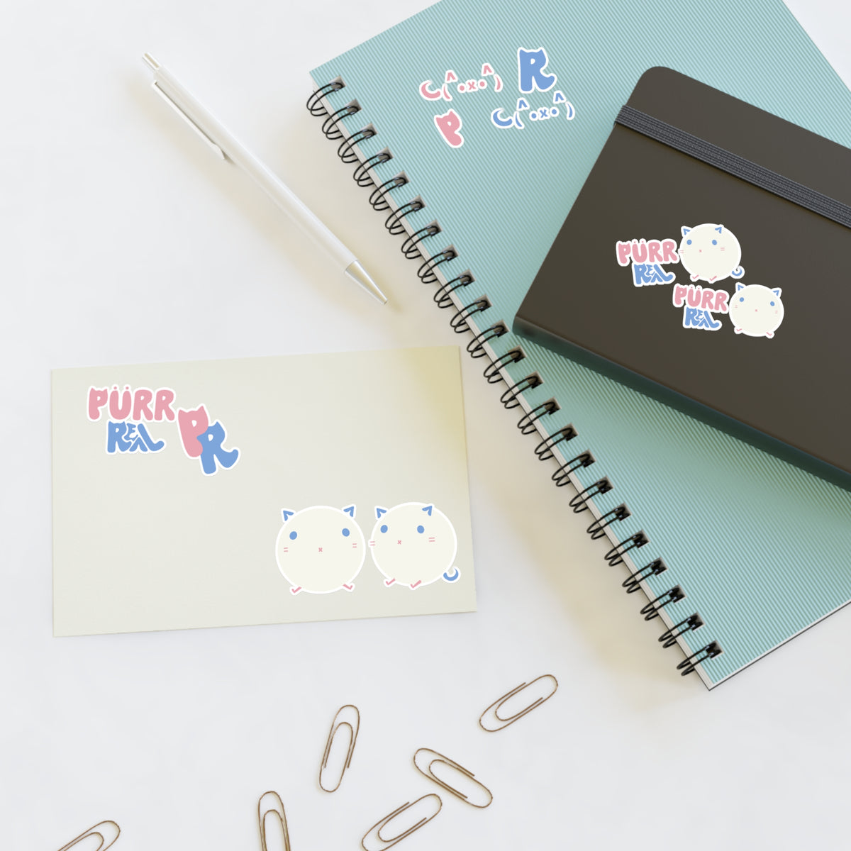 Purr Real Cat Sticker Sheets