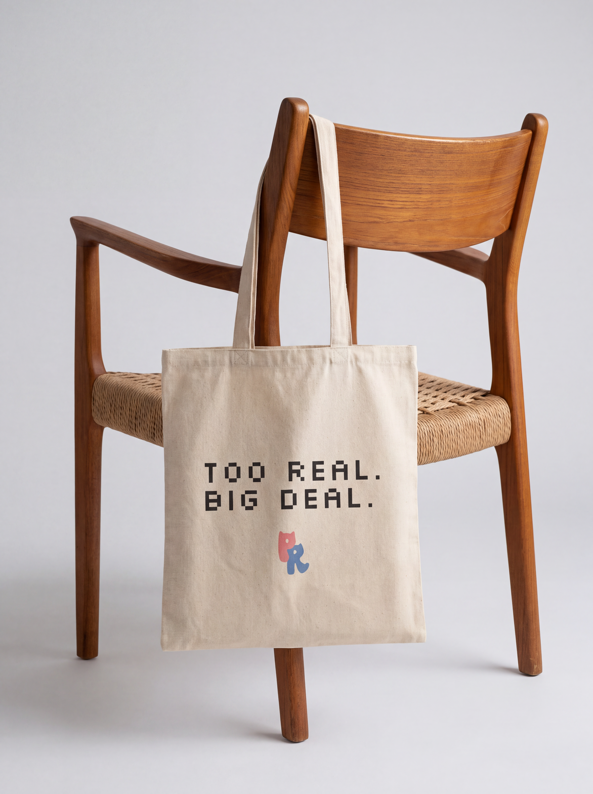 Purr Real Cotton Tote Bag