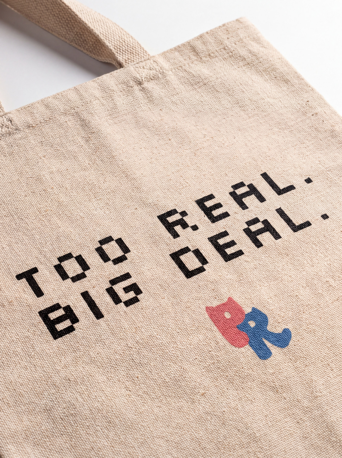 Purr Real Cotton Tote Bag