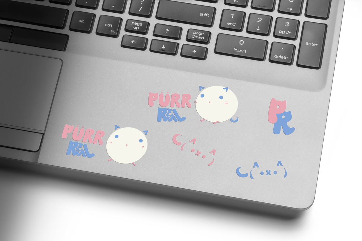 Sticker — Purr Real Cat Sticker Sheets