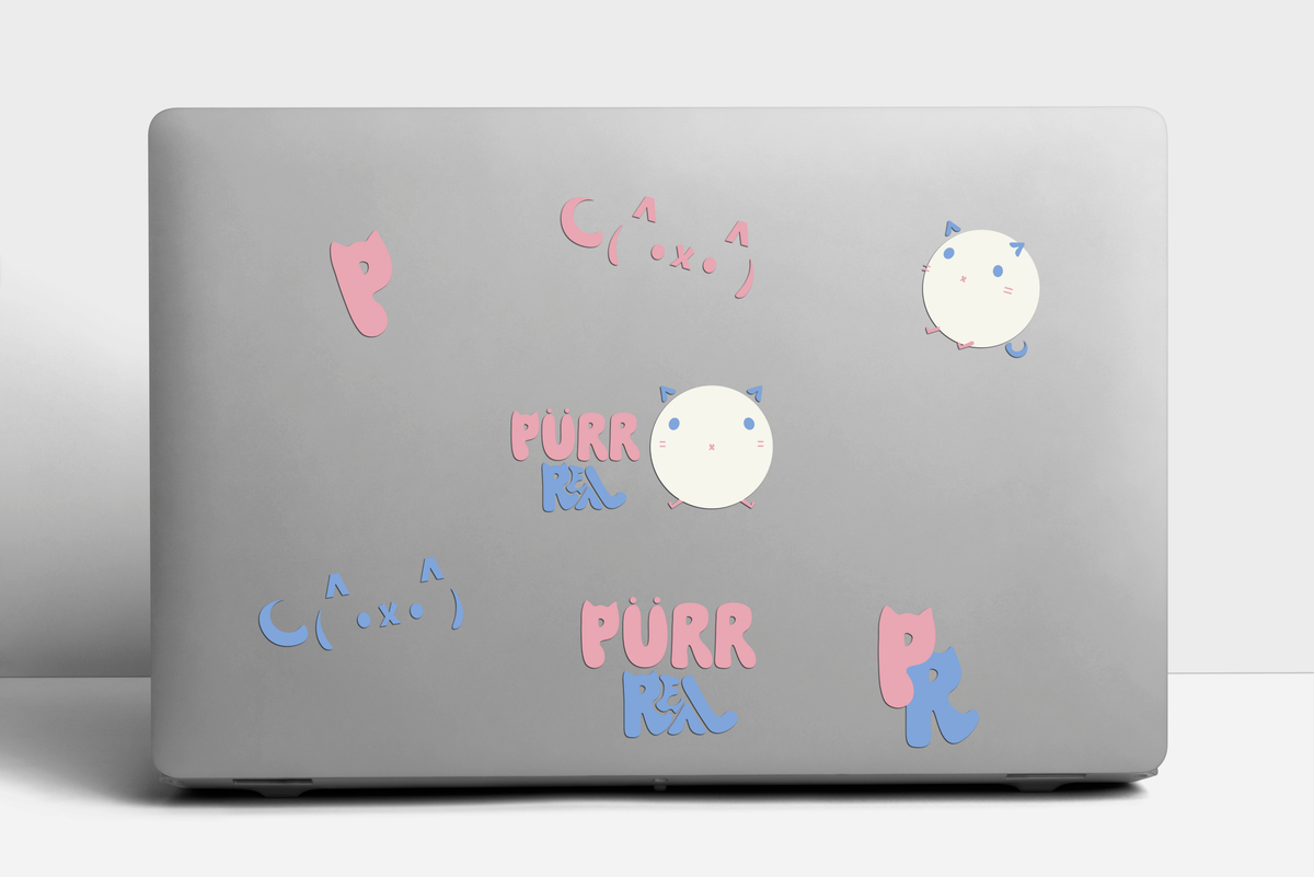 Sticker — Purr Real Cat Sticker Sheets