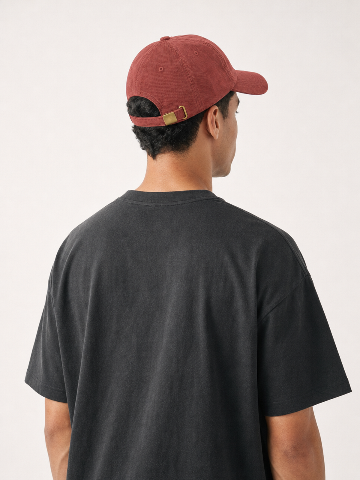 Cat Is Good Embroidered Corduroy Cap