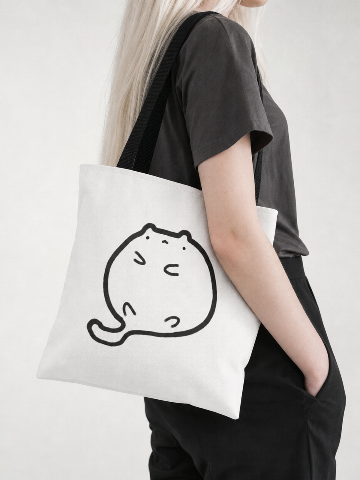 Cat Is Good Tote Bag