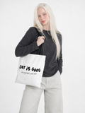 Cat Is Good Tote Bag