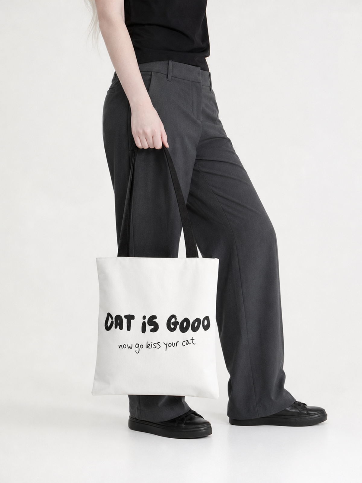 Cat Is Good Tote Bag