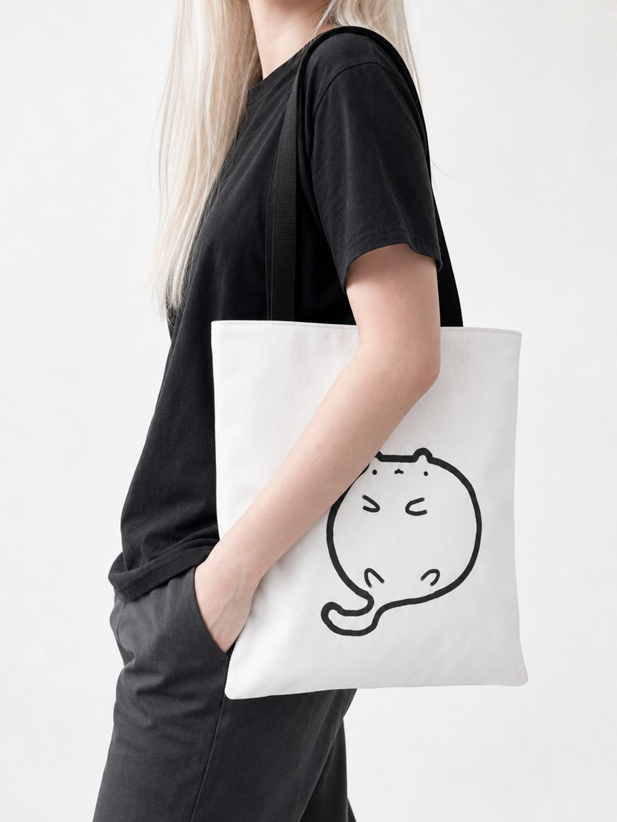 Cat Is Good Tote Bag
