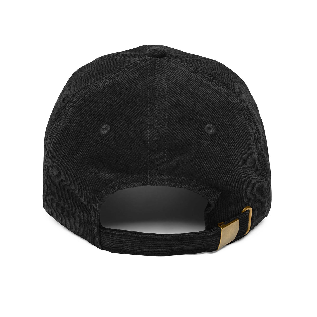Cat Is Good Embroidered Corduroy Cap