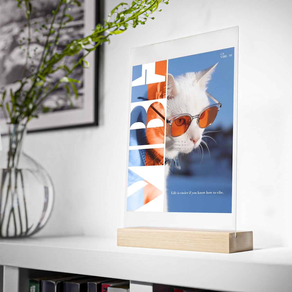 Editorial Cat Art Collection — VIBE | 01
