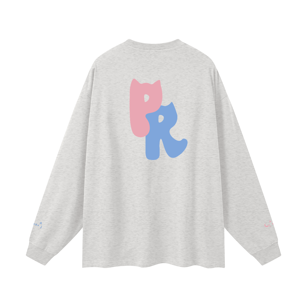 Purr Real Oversized Unisex Long Sleeve T-Shirt