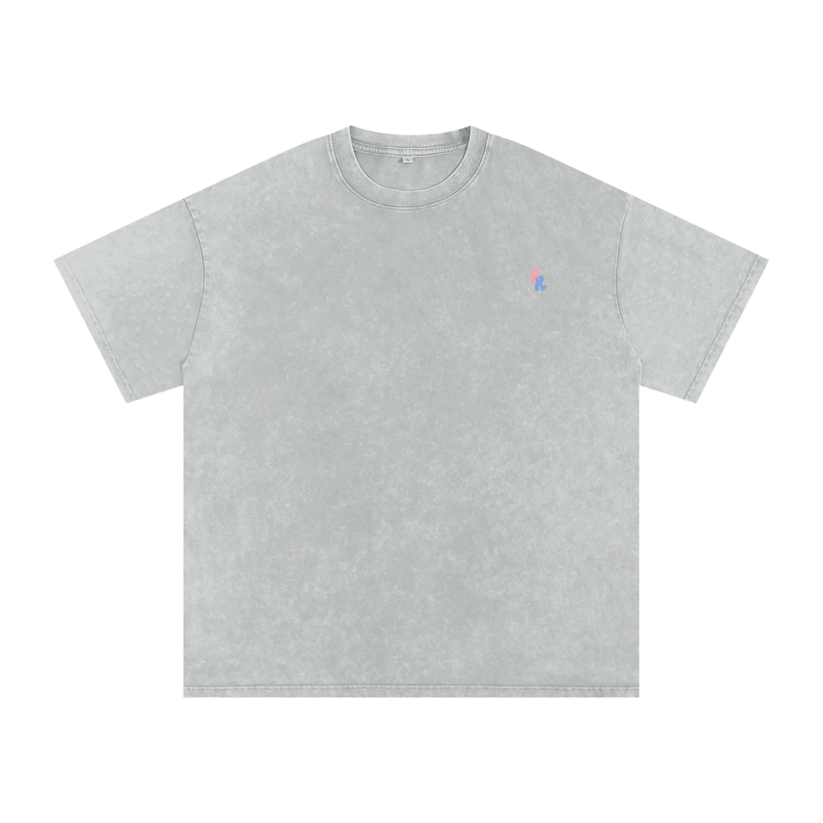 Purr Real Snow Washed Oversized T-Shirt