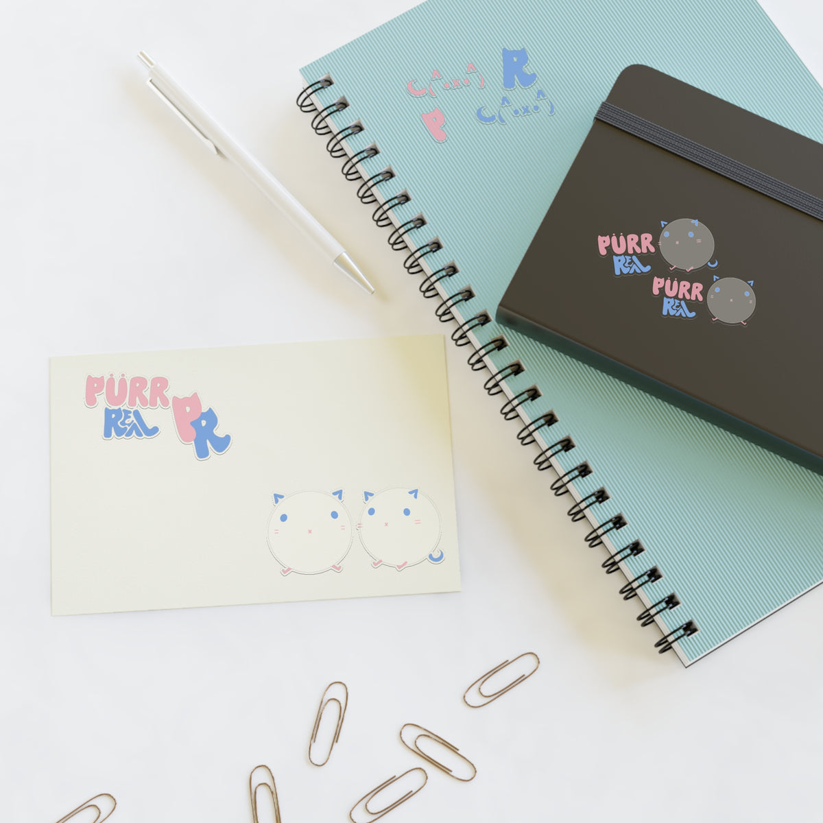 Purr Real Cat Sticker Sheets