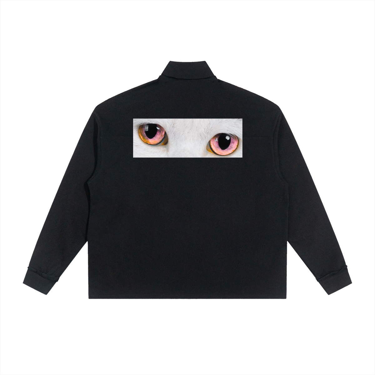 Cute To See Half-Zip Rolled Edge Fleece Sweatshirt