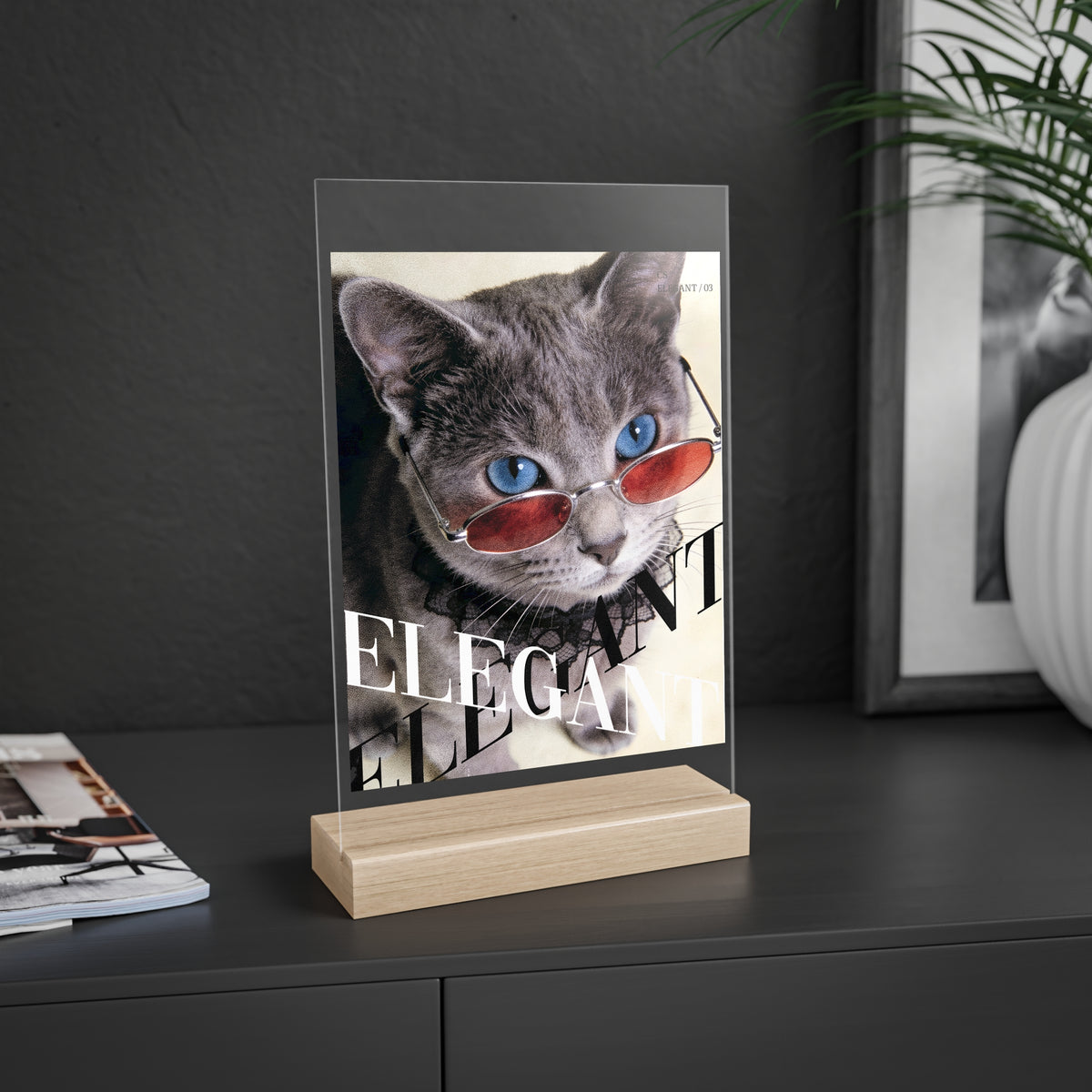 Editorial Cat Art Collection — ELEGANT | 03