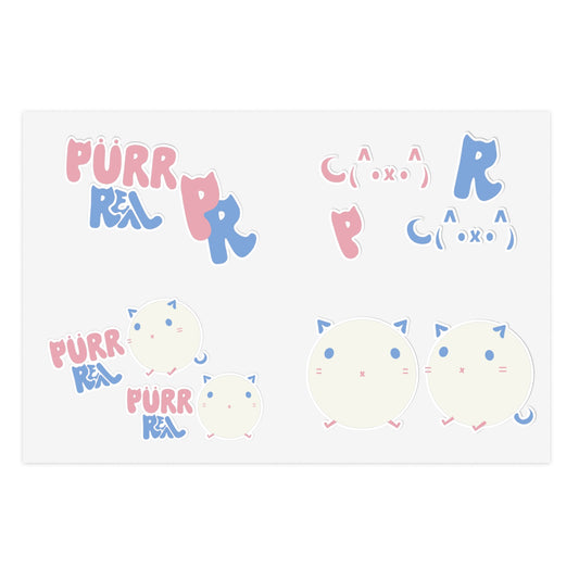 Purr Real Cat Sticker Sheets