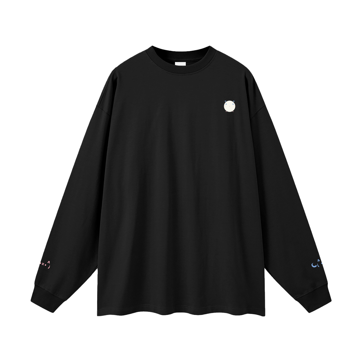 Purr Real Oversized Unisex Long Sleeve T-Shirt