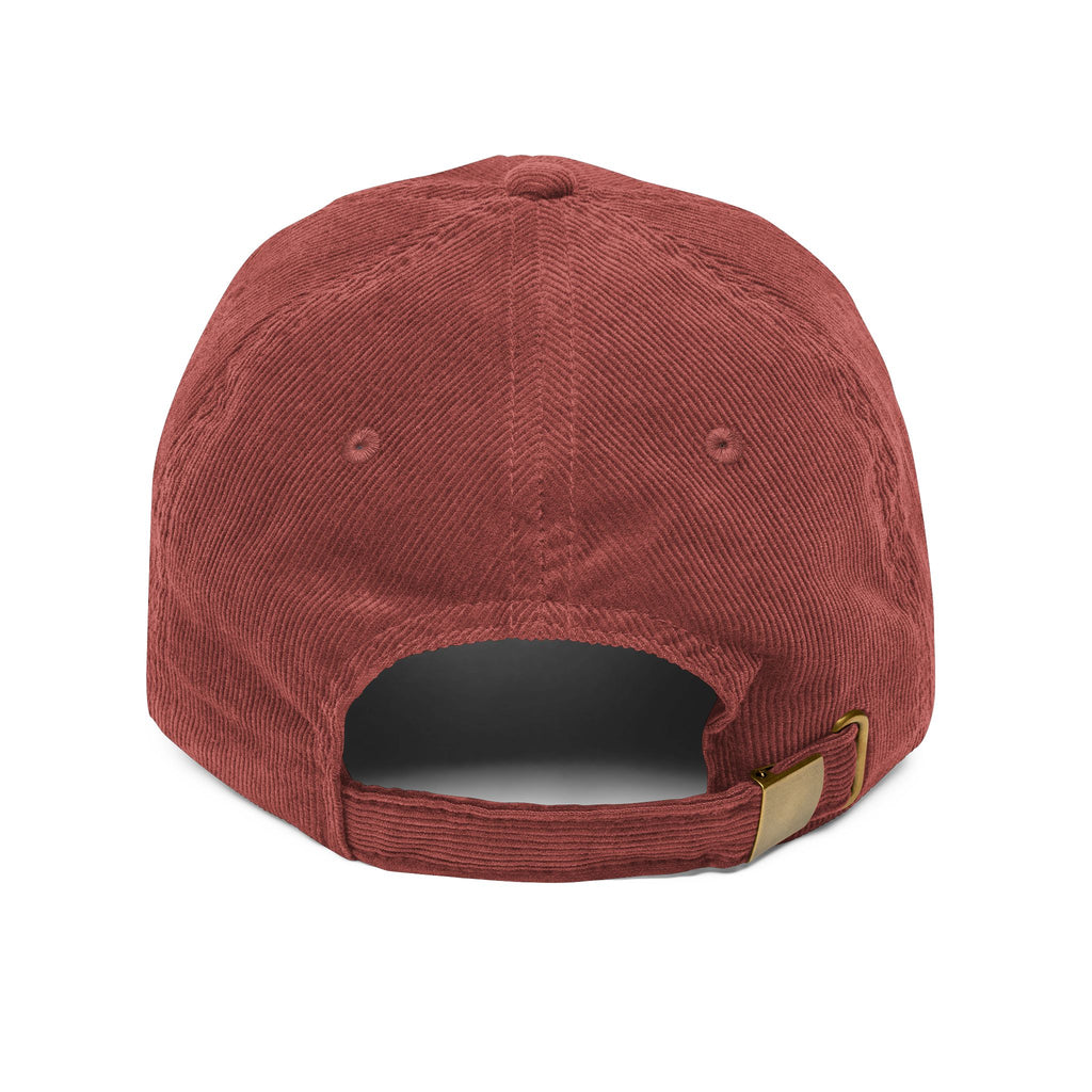 Cat Is Good Embroidered Corduroy Cap