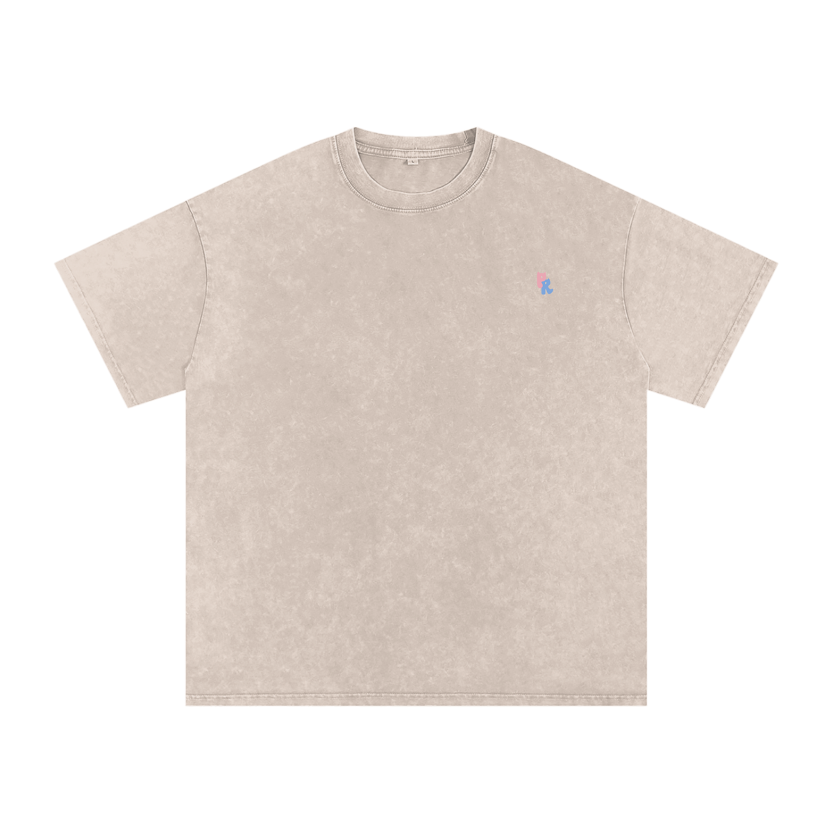 Purr Real Snow Washed Oversized T-Shirt