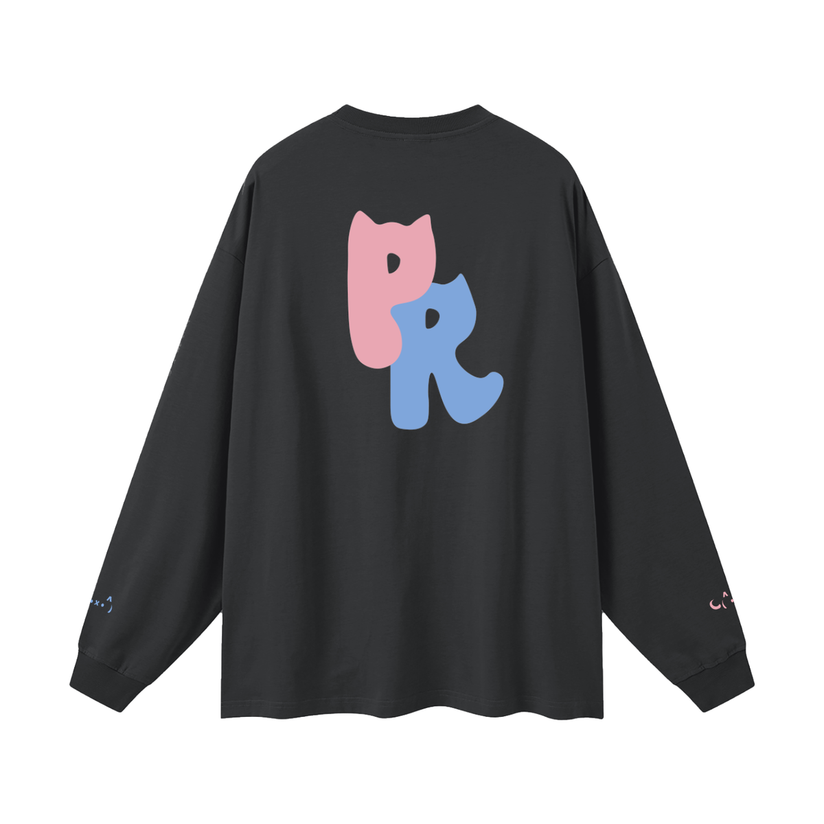 Purr Real Oversized Unisex Long Sleeve T-Shirt