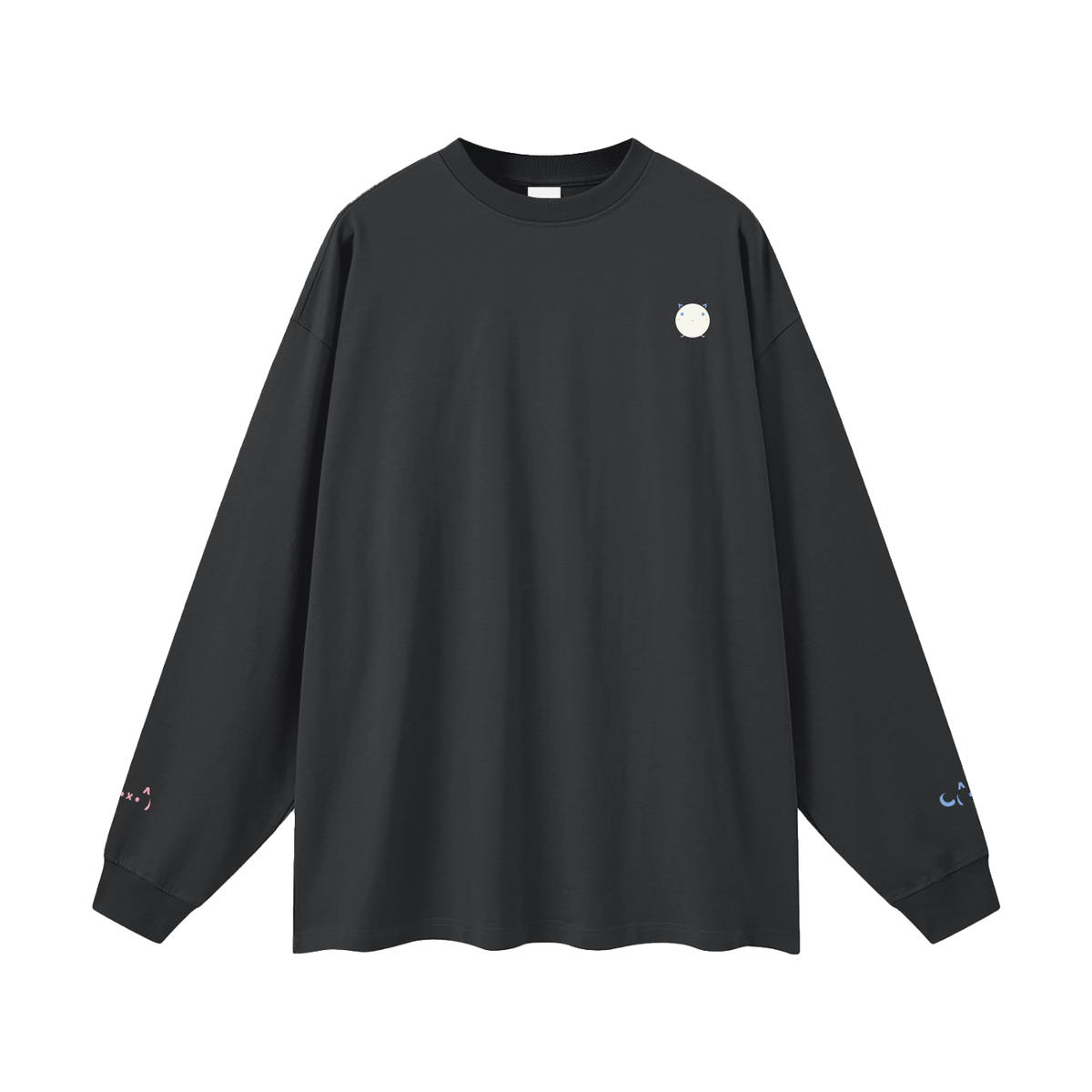Purr Real Oversized Unisex Long Sleeve T-Shirt