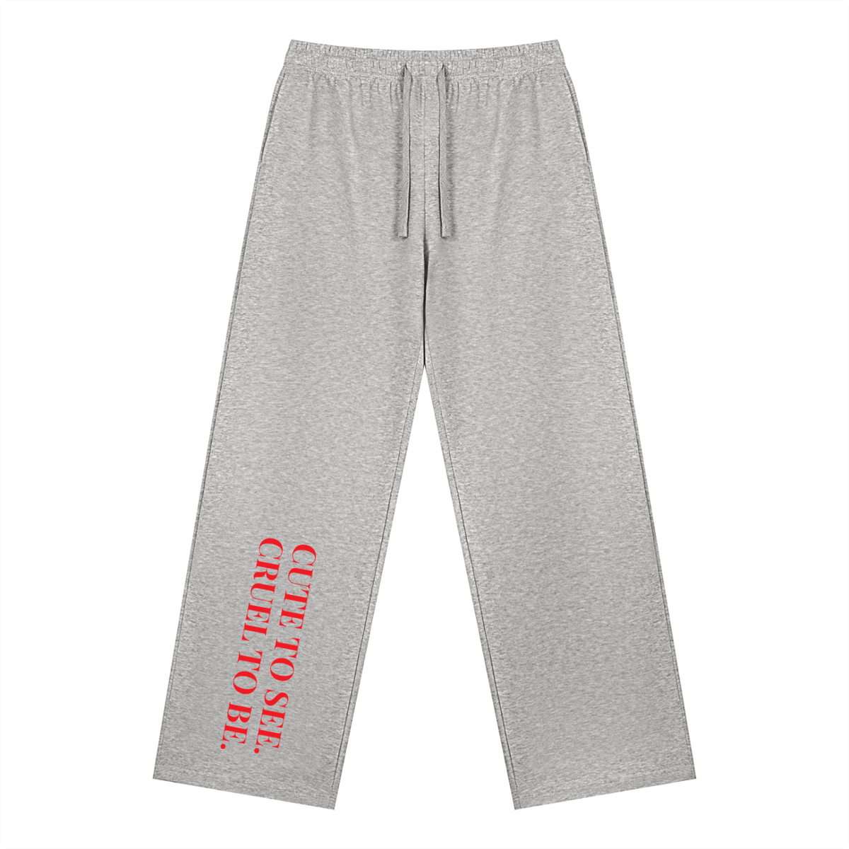 Cute To See Unisex Straight Leg Sweatpants