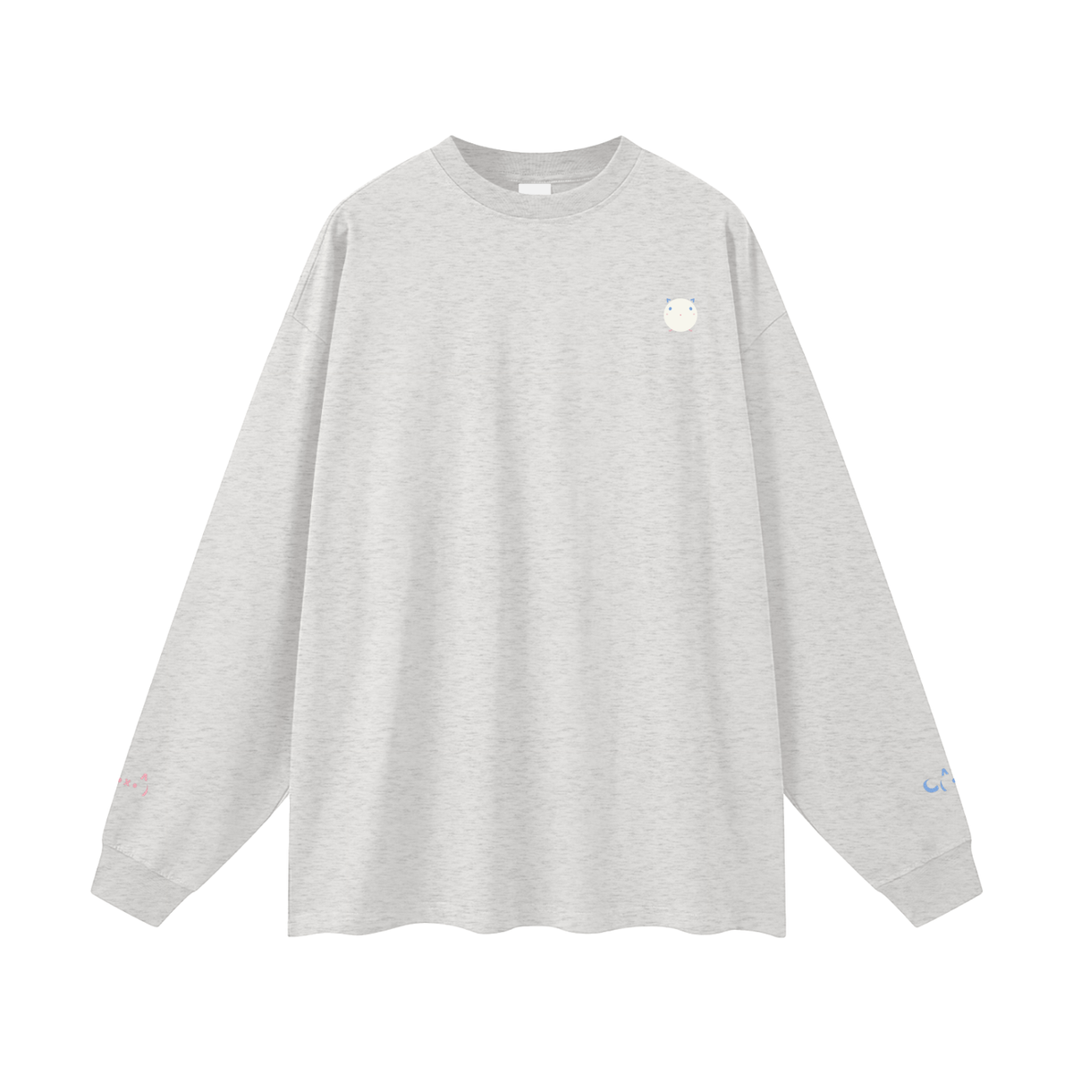 Purr Real Oversized Unisex Long Sleeve T-Shirt