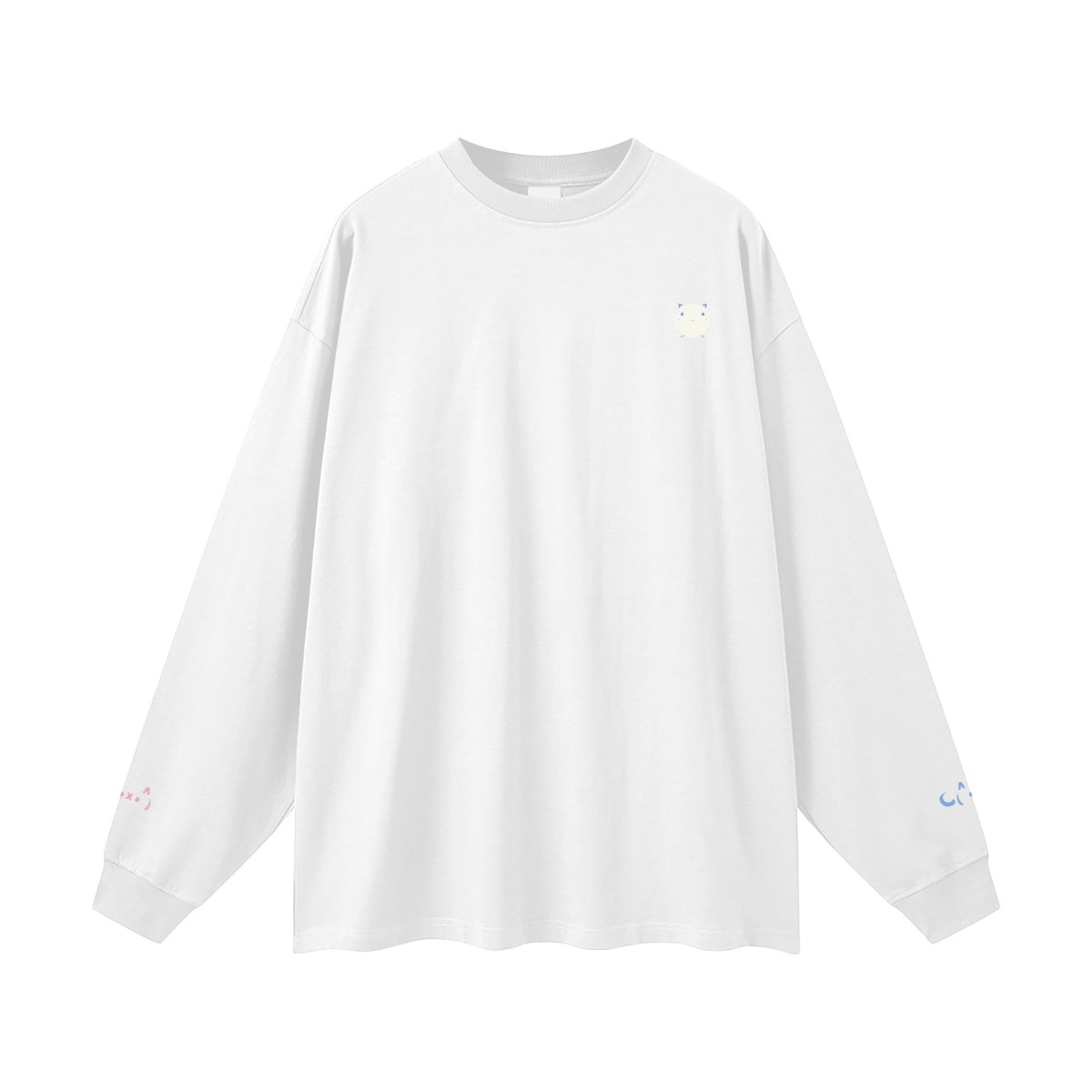 Purr Real Oversized Unisex Long Sleeve T-Shirt